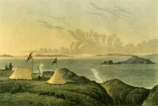 View of the Arctic Sea from the Mouth of the Copper Mine River, Midnight, July 1821 (1946). Creator: Unknown