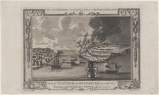 View of the Attack on Bunker's Hill, with the Burning of Charles Town, June 17, 1775, 1781-1783. Creator: John Lodge