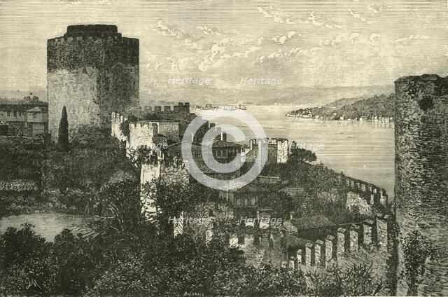 'View of the Bosphorus: The Castle of Europe', 1890.   Creator: Unknown.