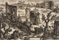 View of the Baths of Titus (image 1 of 2), c1775. Creator: Giovanni Battista Piranesi