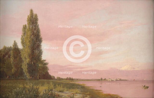 View of the Bay near the Copenhagen Limekiln Looking North, 1837. Creator: Christen Købke.