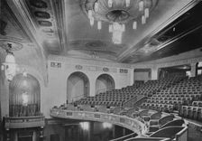 View of the balcony and upper part of the theatre - Regent Theatre, Brighton, Sussex, 1922