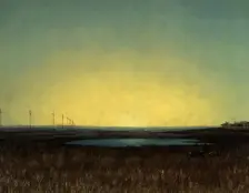 View of the Barabinsk Steppe Near Kainsk City, 1880-1897. Creator: Pavel Mikhailovich Kosharov