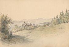 View of the Beringer villa, 1882. Creator: Karoly Lajos Libay