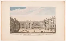 View of the Berliner Stadtschloss in Berlin, 1754-1755. Creator: Thomas Bowles