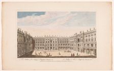 View of the Berliner Stadtschloss in Berlin, 1754-1755. Creator: Thomas Bowles