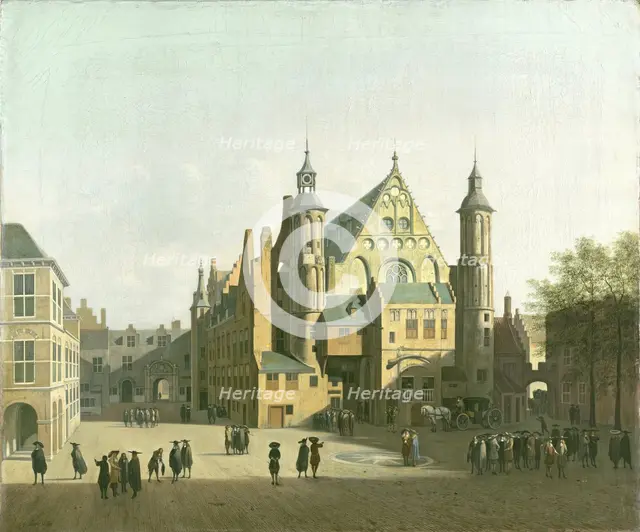 View of the Binnenhof, The Hague, 1690. Creator: Gerrit Berckheyde.