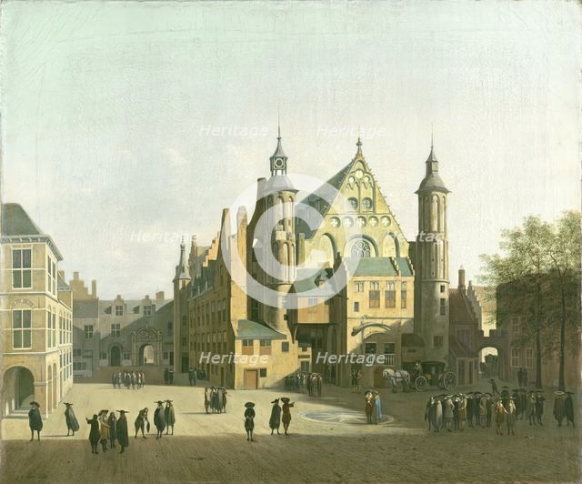 View of the Binnenhof, The Hague, 1690. Creator: Gerrit Berckheyde.