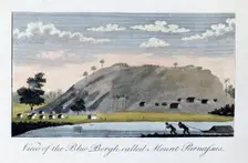 View of the Blue Bergh called, Mount Parnassus 1813. Artist: John Gabriel Stedman