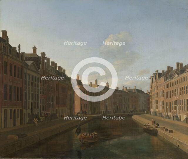 View of the Gouden Bocht in the Herengracht from the east, (Amsterdam), 1685. Creator: Gerrit Berckheyde.