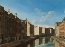 View of the Golden Bend in the Herengracht, 1671-1672. Creator: Gerrit Berckheyde