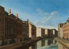 View of the Golden Bend in the Herengracht, 1671-1672. Creator: Gerrit Berckheyde