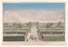 View of the Garden of the Buitenhuis of the Countess of Bestoucheff in the vicinity..., 1735-1805. Creator: Unknown