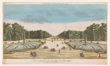 View of the Garden of Versailles, 1759-c.1796. Creator: Unknown