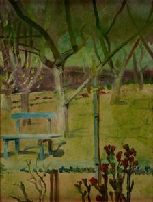 View of the Garden, between 1900-1904. Creator: Jacek Malczewski