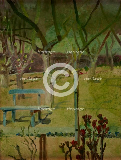 View of the Garden, between 1900-1904. Creator: Jacek Malczewski.