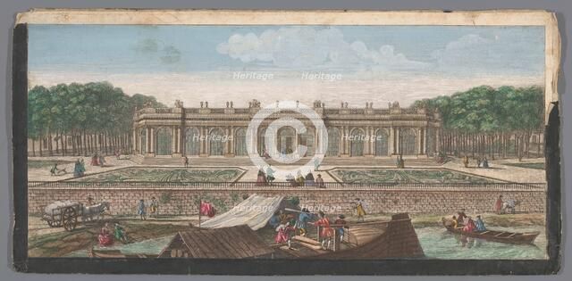 View of the Grand Trianon in the Garden of Versailles, 1700-1799. Creator: Anon.