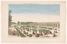 View of the Grand Trianon in the Garden of Versailles, 1700-1799. Creator: Anon