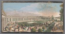 View of the Grand Trianon in the Garden of Versailles, 1700-1799. Creator: Anon