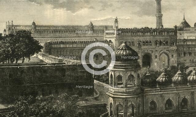 'View of the Great Imambara, Lucknow', 1890.   Creator: Unknown.