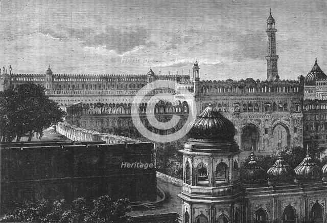 'View of the Great Imambara, Lucknow', c1891. Creator: James Grant.