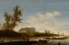View of the Grote of Sint-Laurenskerk in Alkmaar, 1644