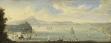 View of the Gulf of Naples, 1675-1750. Creator: Unknown