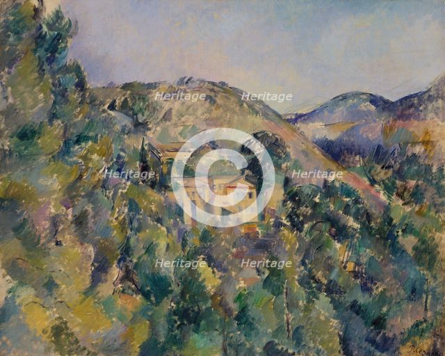 View of the Domaine Saint-Joseph, late 1880s. Creator: Paul Cezanne.