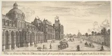 View of the dome of the Palace of the Tuilleries, from Various views of remarkable pla..., 1649-51. Creator: Stefano della Bella