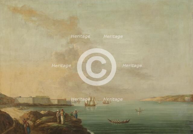 View of the Dardanelles, 1770-1780. Creator: Antoine van der Steen.