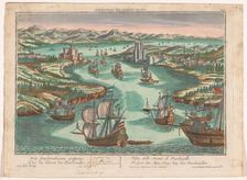 View of the Dardanelles Strait, 1742-1801. Creator: Anon