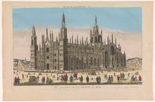 View of the Duomo in Milan, 1759-c.1796. Creator: Unknown