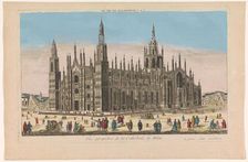View of the Duomo in Milan, 1759-c.1796. Creator: Unknown