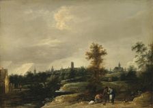 View of the Environs of Brussels, 1650. Creator: David Teniers II