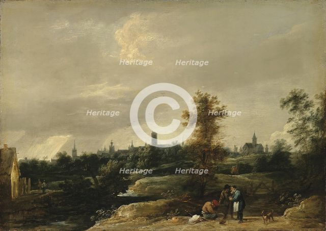View of the Environs of Brussels, 1650. Creator: David Teniers II.