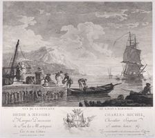 View of the Fountain of St. John in Marseille, ca. 1750-1800. Creator: Pierre Francois Laurent