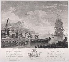 View of the Fountain of St. John in Marseille, ca. 1750-1800. Creator: Pierre Francois Laurent