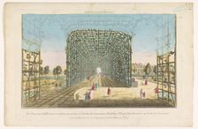 View of the foliage of the Governor's garden in Pondicherry, 1735-1805. Creator: Unknown