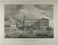View of the Former Palace of the Czars, 1833. Creator: Renoux