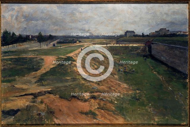View of the Fort at Vanves, c1880. Creator: Rene Billotte.