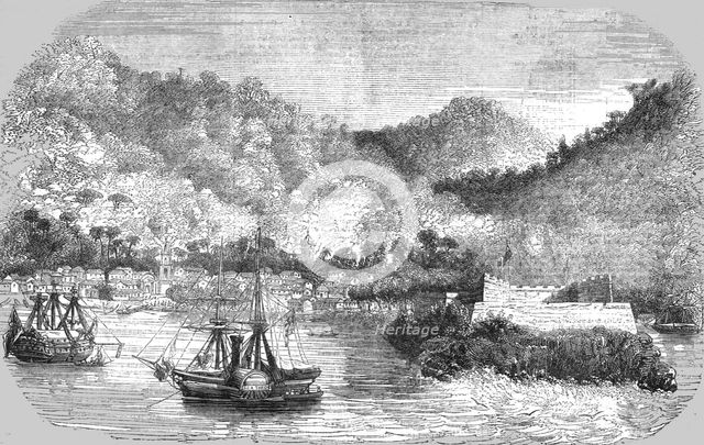 'View of the Fort of Acapulco, Mexico', 1854. Creator: Unknown.