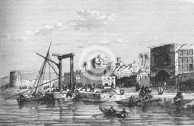 'View of the Fort of Bushire', c1891. Creator: James Grant.