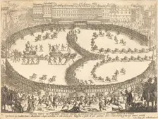 View of the Festival, 1616. Creator: Jacques Callot