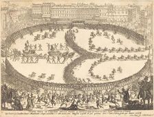 View of the Festival, 1616. Creator: Jacques Callot