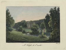 View of the Friendship Temple in Pavlovsk, 1810s. Creator: Thurner (active first quarter of the 19th century)