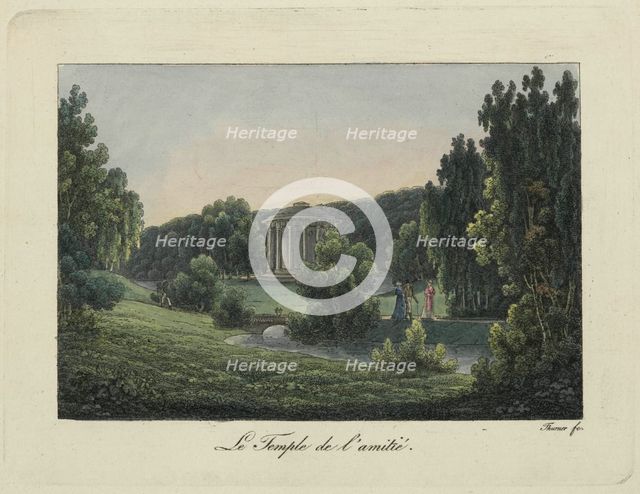View of the Friendship Temple in Pavlovsk, 1810s. Creator: Thurner (active first quarter of the 19th century).
