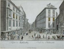 View of the Kohlmarkt and the Michaelerplatz in Vienna, 1786