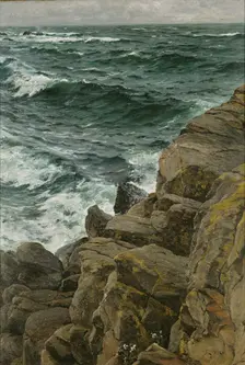 View of the Kattegat, 1890. Creator: Berndt Lindholm