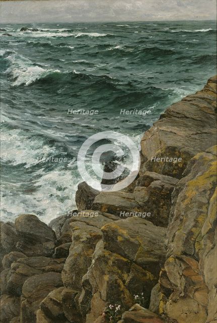 View of the Kattegat, 1890. Creator: Berndt Lindholm.