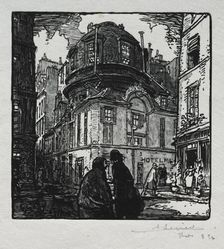 View of the Hotel Colbert. Creator: Auguste Louis Lepère (French, 1849-1918)